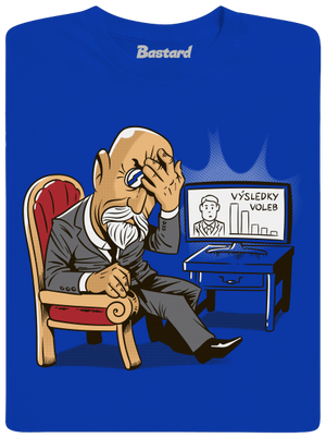 Masaryk pánské dlouhý rukáv Royal Blue