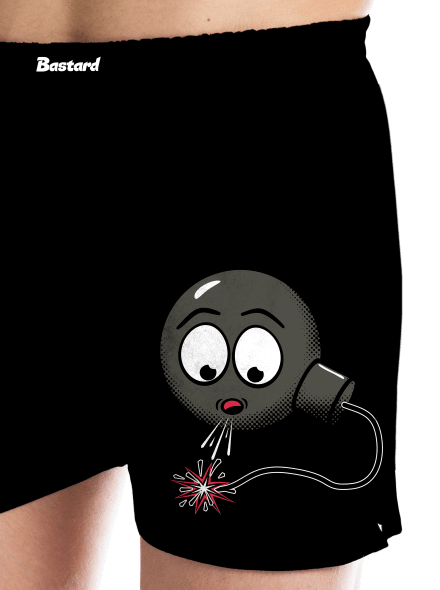 Bomba pánské trenky Black
