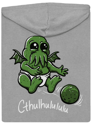 Cthulhululu pánská mikina na zip Light Melange