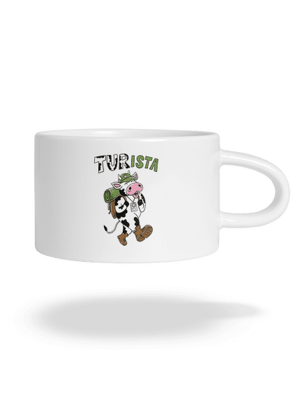 Tur na cestách hrnek makronka White