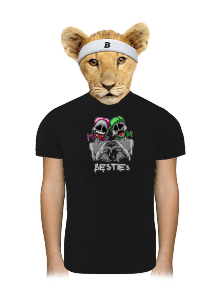Besties dětské sportovní tričko Black