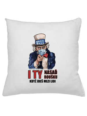 Nasaď roušku polštář White