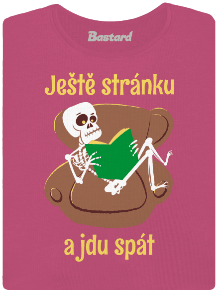 Ještě stránku dámské tričko premium Magenta