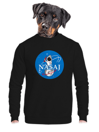 unisex mikina bez kapuce