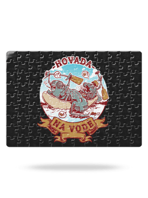 Hovada na vodě puzzle White