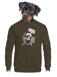 unisex mikina bez kapuce