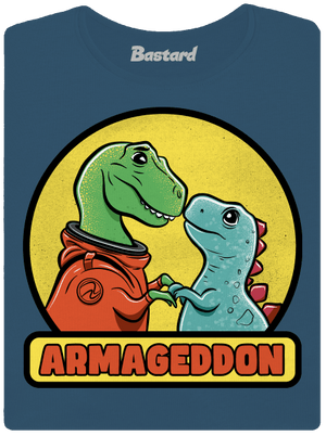 Armageddon dámské tričko premium Petrol Blue