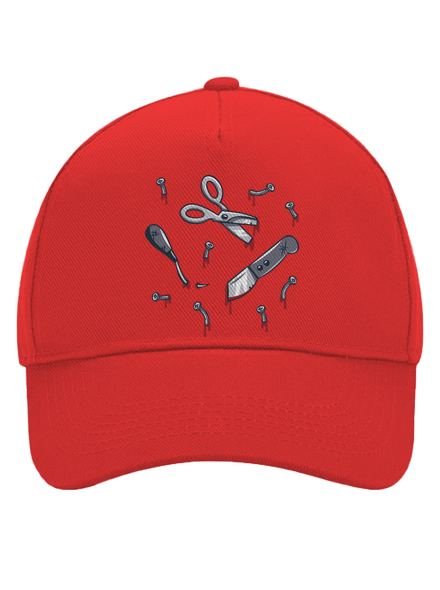 Halloween nářadí kšiltovka baseballka Classic Red