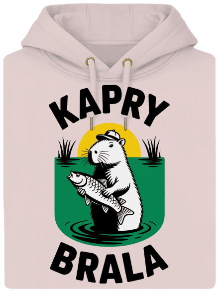 Kapry brala unisex mikina premium Rose Chalk
