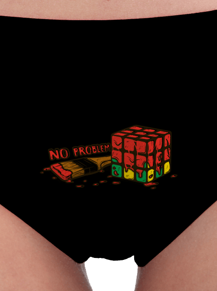 No problem dámské kalhotky Black