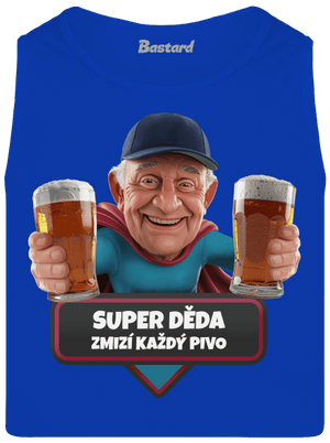 Super děda pánské tílko Royal Blue