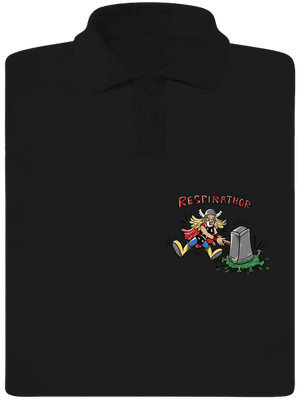 Respirathor pánská polokošile Black