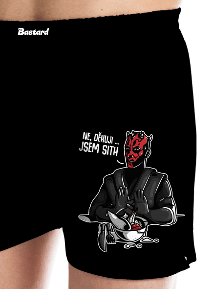 Jsem sith pánské trenky Black