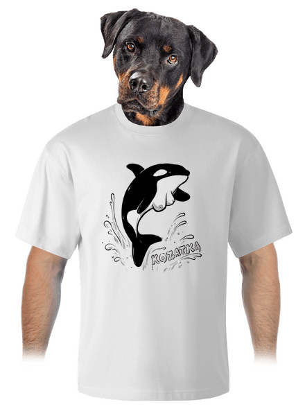 Kozatka unisex tričko oversized White