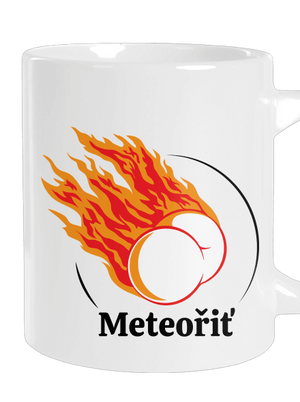 Meteořiť velký hrnek White