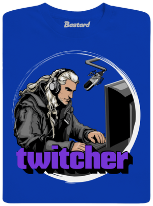 Twitcher pánské tričko Royal Blue