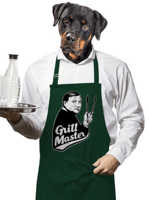 Grill master zástěra Bottle Green