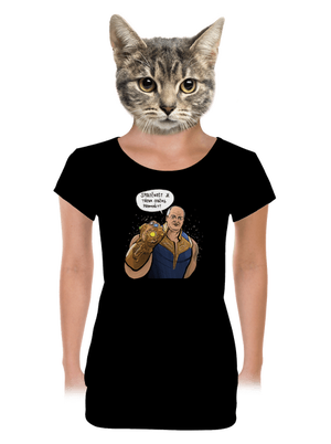 Prymulos dámské tričko s lemem Black