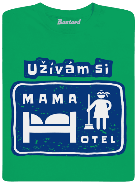 Mama Hotel pánské tričko Kelly Green