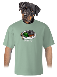 unisex tričko oversized