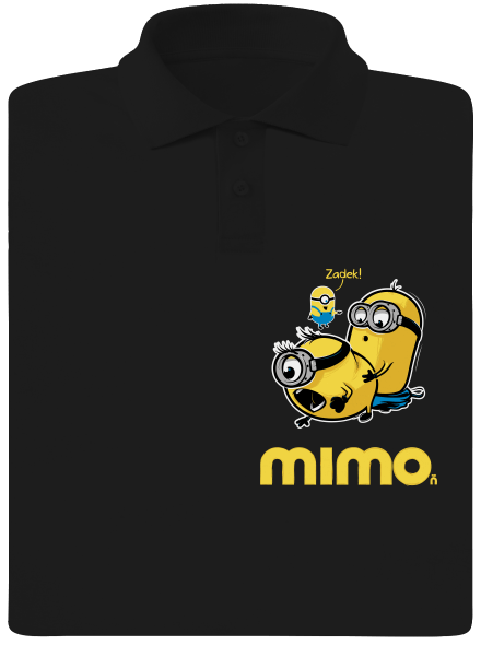 Mimo pánská polokošile Black