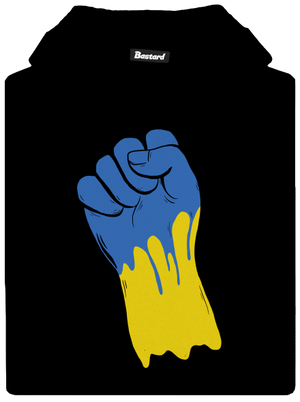 Ukrajina - Ruka dětská mikina klokanka Black