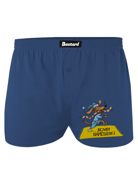 Bejvám náměsíčnej pánské trenky Blue