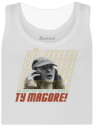B18: Jiří Kára dámské tílko klasické White