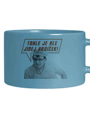 B18: Jinej hrníček hrnek makronka Blue Macaron