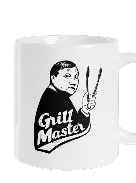 Grill master klasický hrnek White