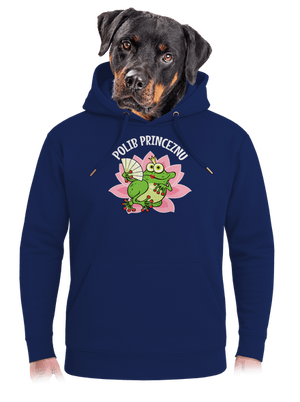 Polib princeznu a prince unisex mikina premium Navy