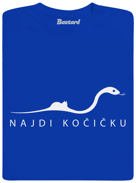 Najdi kočičku dětské tričko Royal Blue
