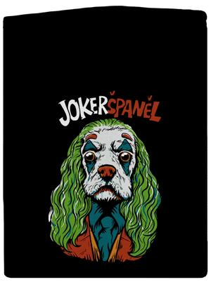 JokerŠpaněl pánská mikina na zip Black