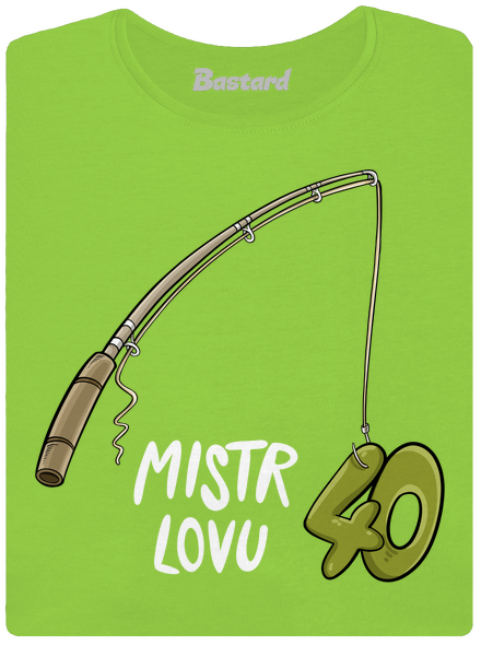 Narozeninový mistr lovu dámské tričko Apple Green