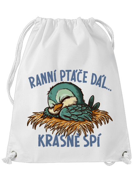 Ranní ptáče spí vak White