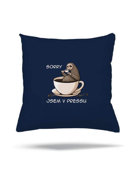 V pressu polštář Dark Navy