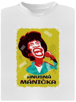 Mánička pánské sportovní tričko White