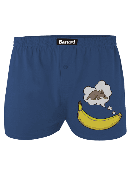 Samice hrabáče pánské trenky Blue