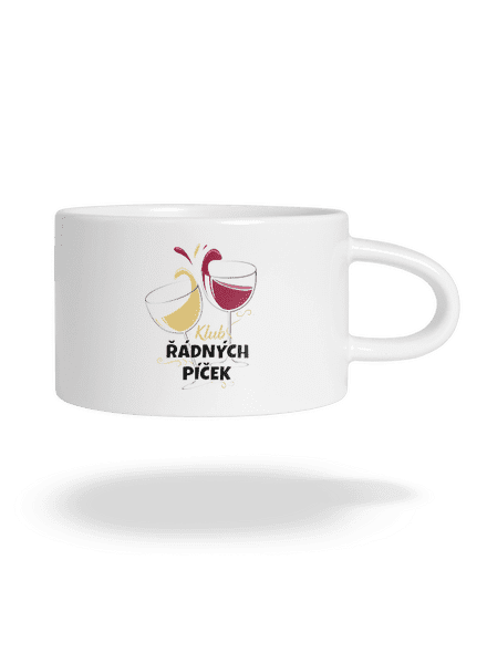 Klub řádných píček hrnek makronka White
