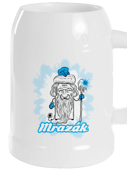 Mrazák půllitr White