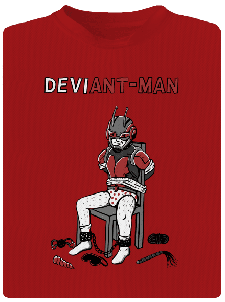 DeviAnt-man pánské sportovní tričko Red Mal