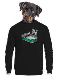 unisex mikina bez kapuce