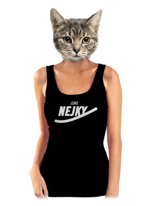 Nejky dámské tílko klasické Black