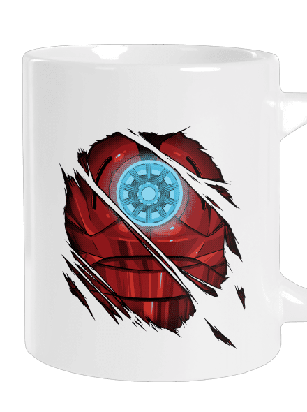 Ironman velký hrnek White
