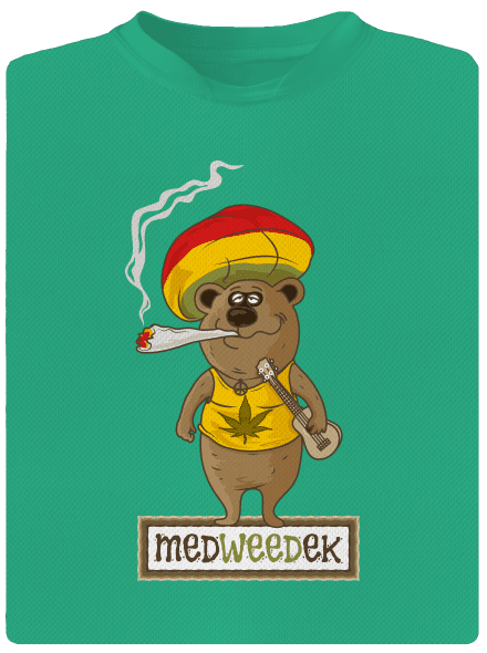 Medweedek pánské sportovní tričko Mint Mal