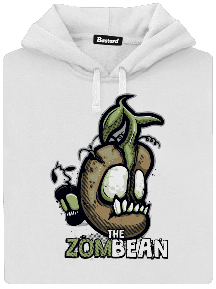 Zombean dámská mikina klokanka White