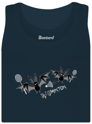 Batminton dámské tílko klasické Navy