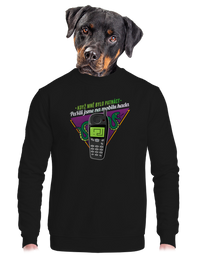 unisex mikina bez kapuce