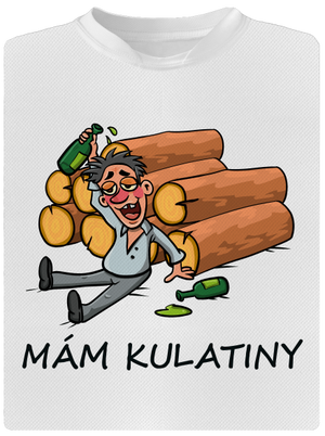 Mám kulatiny pánské sportovní tričko White