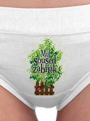 Můj soused zabiják dámské kalhotky White